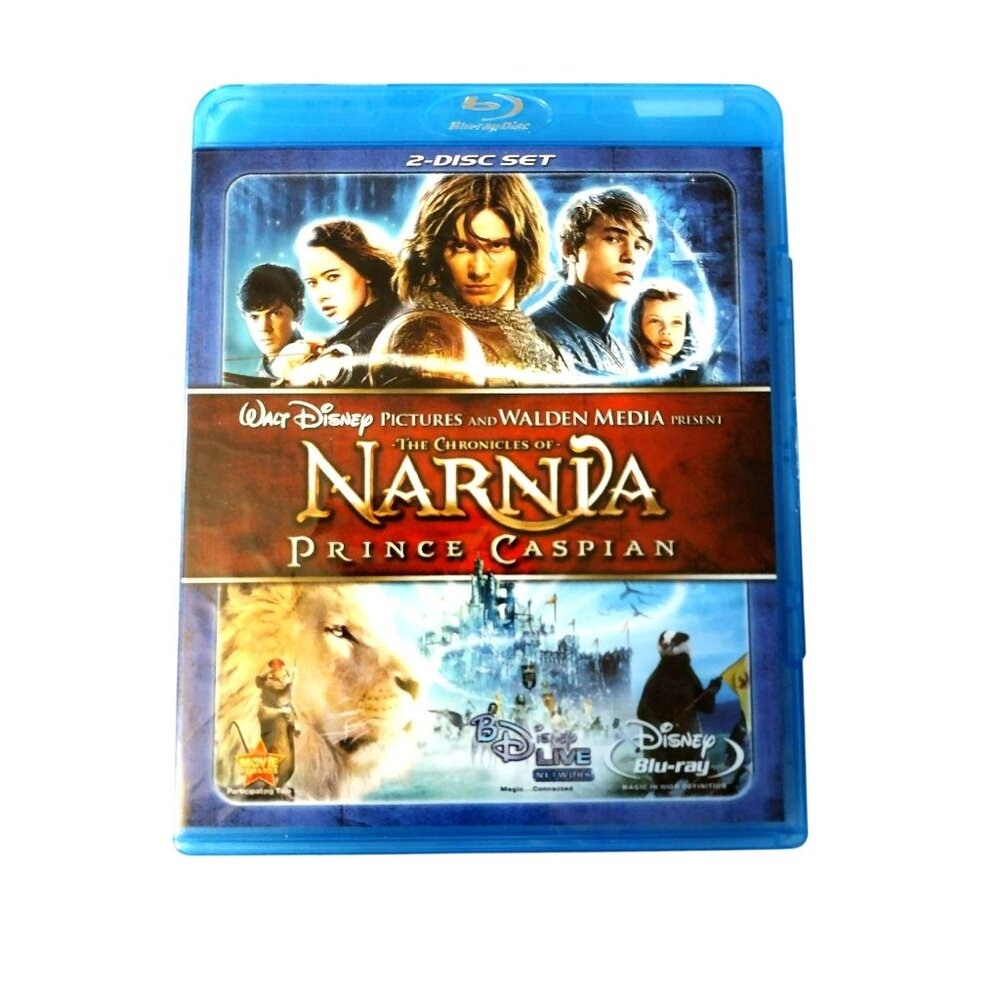 Chronicles of Narnia Prince Caspian Disney Preowned Blu-ray 2 Disc Set